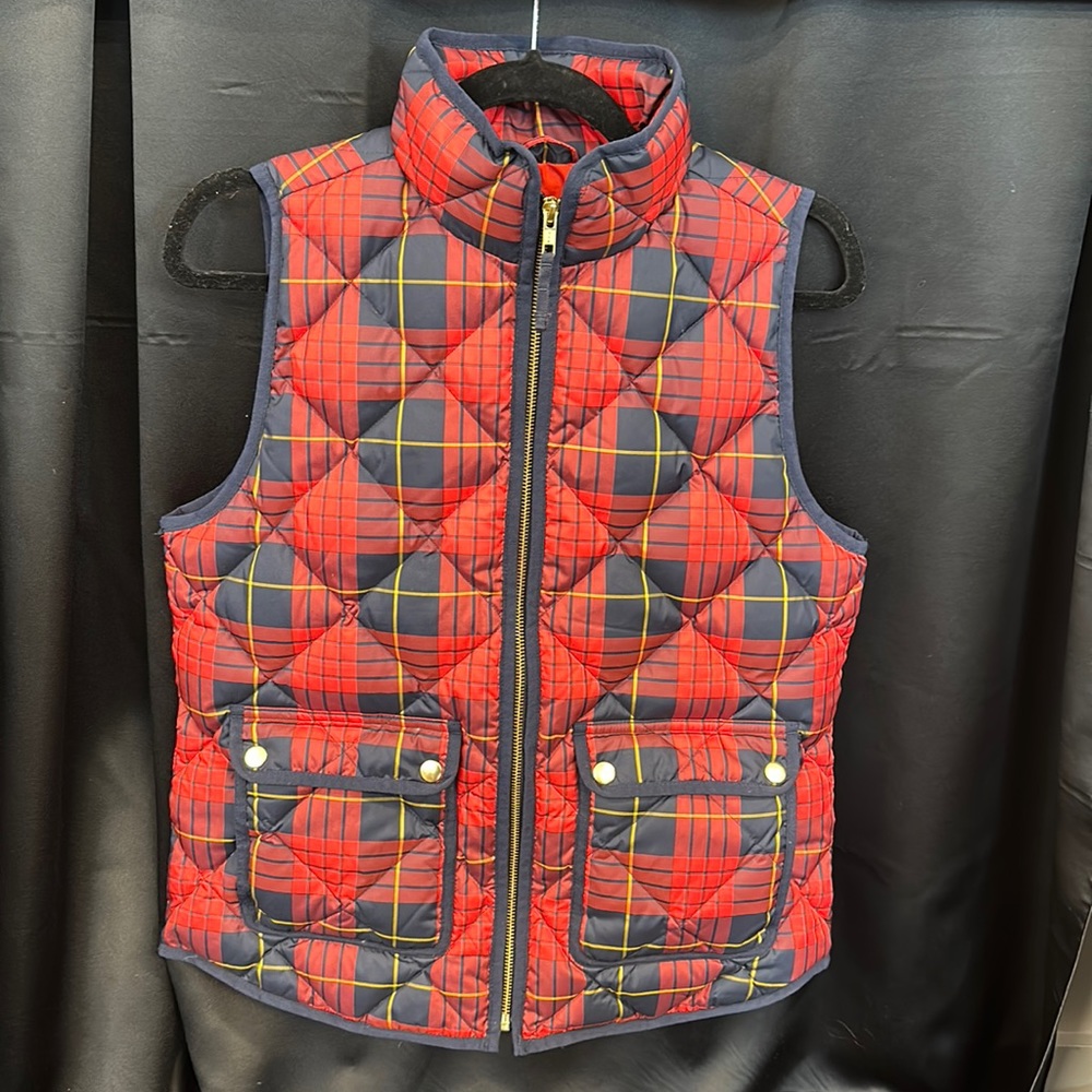 J crew puffer vest